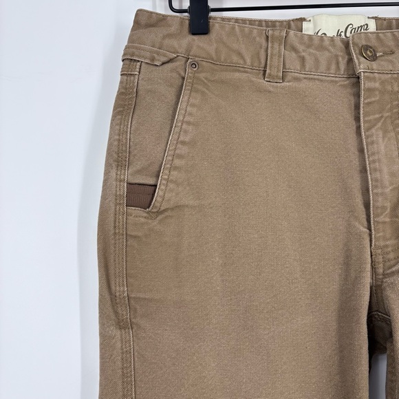 Duck Camp Mens Tan Cordura Stretch Outdoor Workwear Canvas Outdoors Pants - Picture 4 of 12